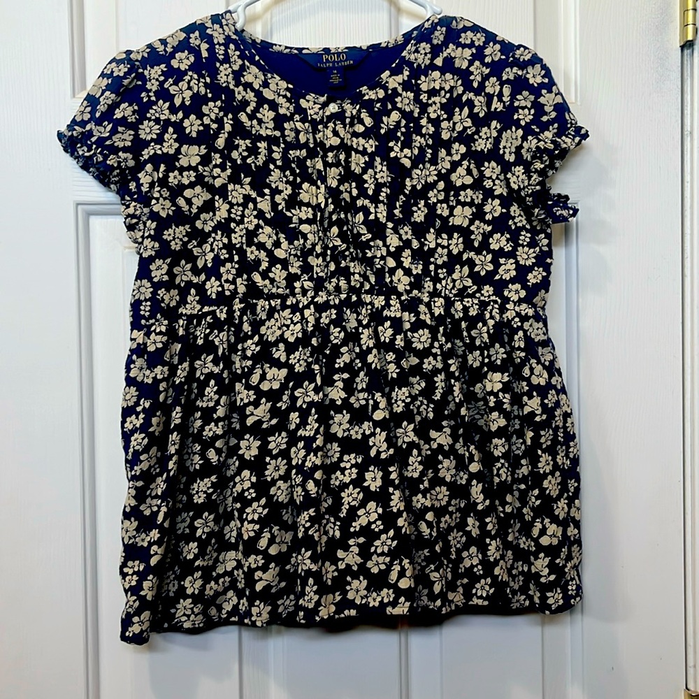 POLO RALPH LAUREN BLOUSE 
Women’s small